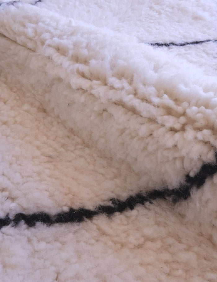 AFK Living vloerkleed Berber - handgemaakt - Wol - 133 x 181 cm