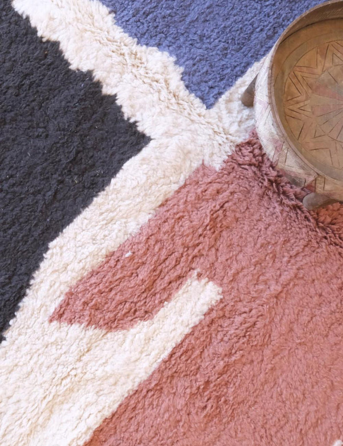 AFK Living vloerkleed Berber - handgemaakt - Wol - 246 x 348 cm