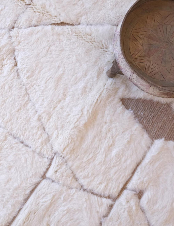 AFK Living vloerkleed Berber - handgemaakt - Wol - 208 x 292 cm