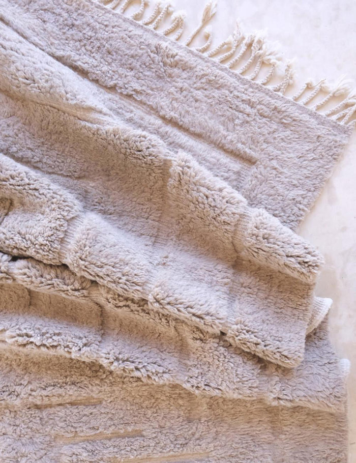 AFK Living vloerkleed Berber - handgemaakt - Wol - 242 x 342 cm