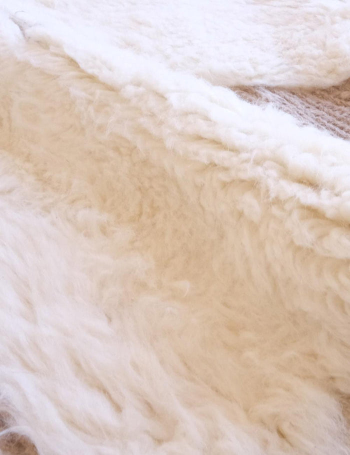 AFK Living vloerkleed Berber - handgemaakt - Wol - 208 x 292 cm