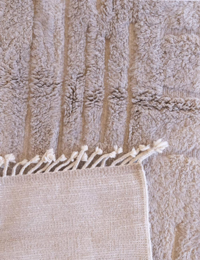 AFK Living vloerkleed Berber - handgemaakt - Wol - 242 x 342 cm