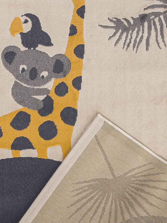 AFK Living vloerkleed Jungle - voor kinderen - veelkleurig