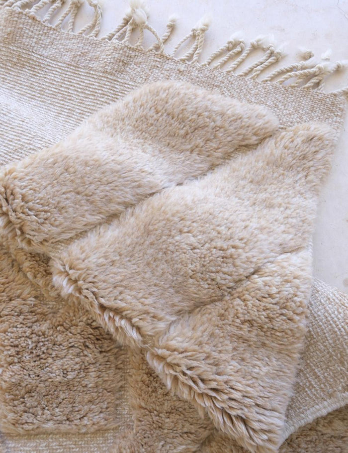 AFK Living vloerkleed Berber - handgemaakt - Wol - 203 x 323 cm