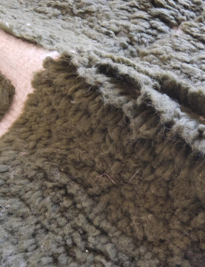 AFK Living vloerkleed Berber - handgemaakt - Wol - 216 x 294 cm