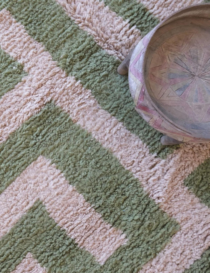 AFK Living vloerkleed Berber - handgemaakt - Wol - 250 x 305 cm