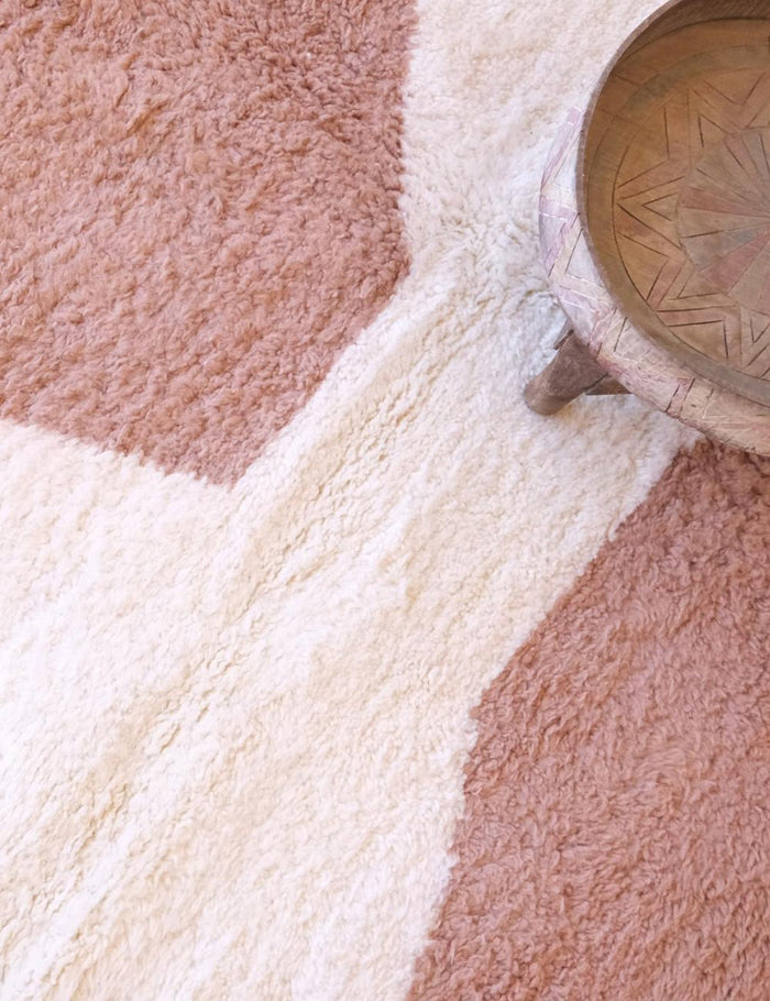 AFK Living vloerkleed Berber - handgemaakt - Wol - 255 x 351 cm