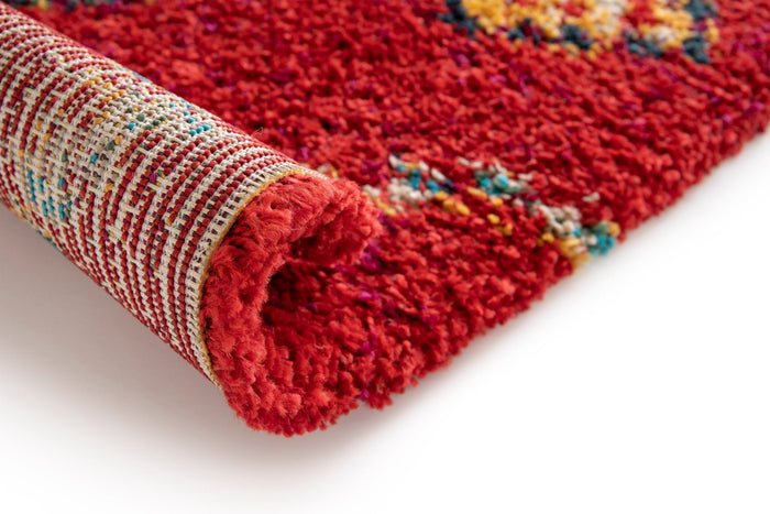 AFK Living vloerkleed Native - shaggy - rood