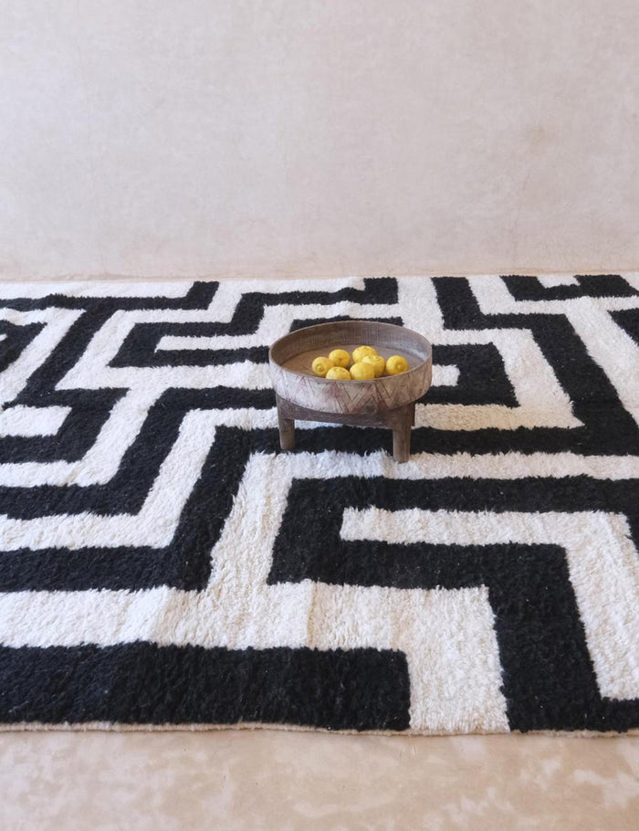 AFK Living vloerkleed Berber - handgemaakt - Wol - 242 x 347 cm