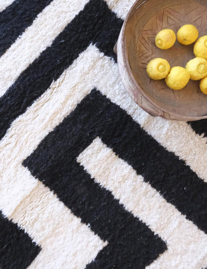 AFK Living vloerkleed Berber - handgemaakt - Wol - 242 x 347 cm