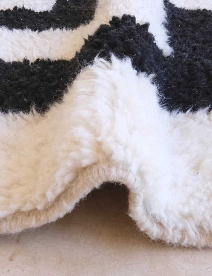 AFK Living vloerkleed Berber - handgemaakt - Wol - 242 x 347 cm