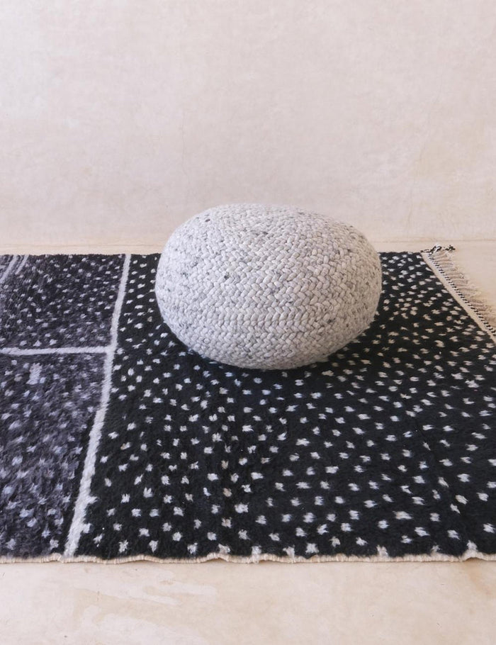 AFK Living vloerkleed Berber - handgemaakt - Wol - 191 x 211 cm