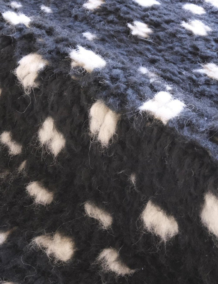 AFK Living vloerkleed Berber - handgemaakt - Wol - 191 x 211 cm