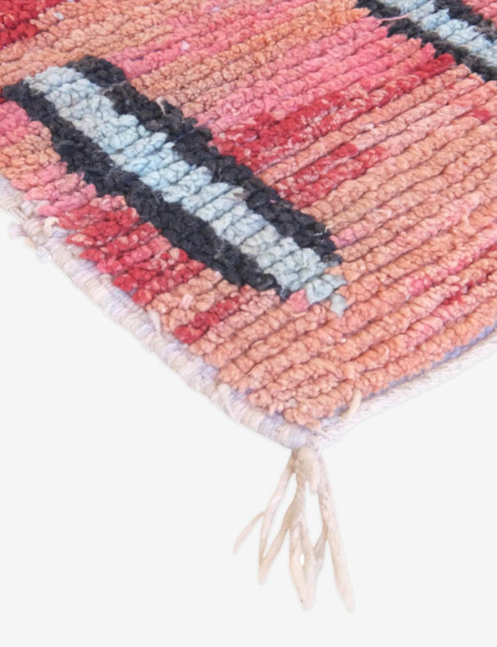 AFK Living vloerkleed Berber - handgemaakt - Wol - 72 x 397 cm