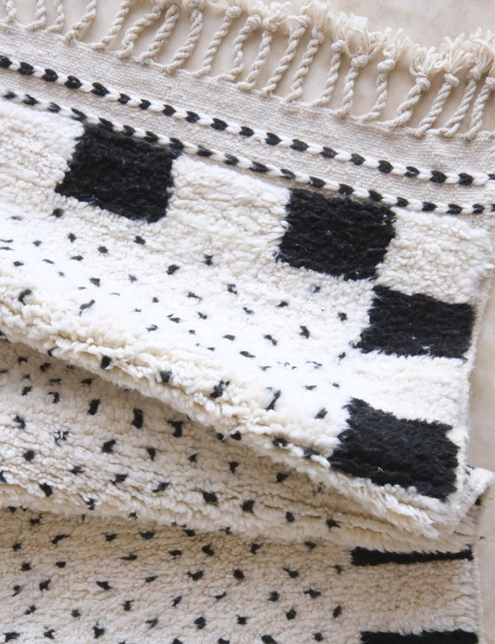 AFK Living vloerkleed Berber - handgemaakt - Wol - 218 x 322 cm