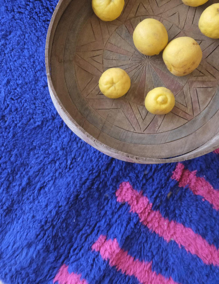 AFK Living vloerkleed Berber - handgemaakt - Wol - 133 x 238 cm