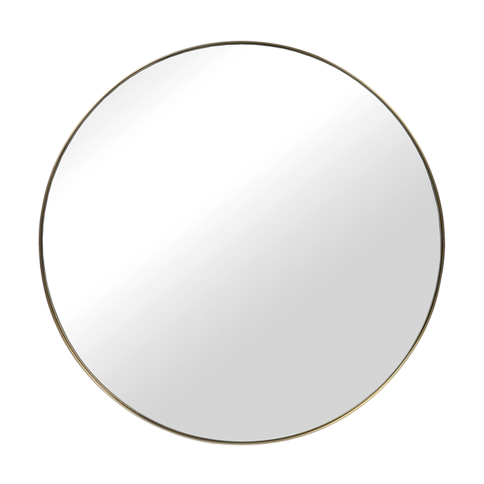 Atmooz Spiegel Ovaal Merope Brons - Wandspiegel Metaal