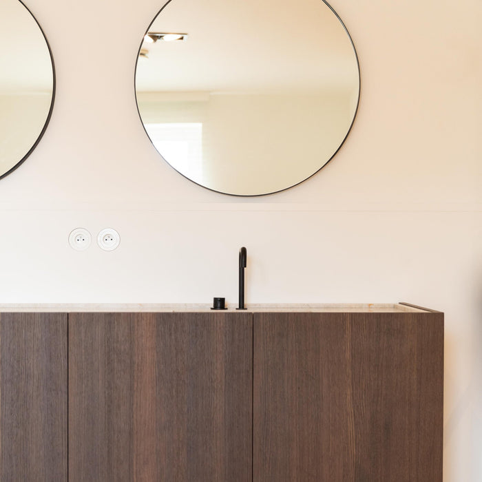 Atmooz Spiegel Ovaal Merope Brons - Wandspiegel Metaal