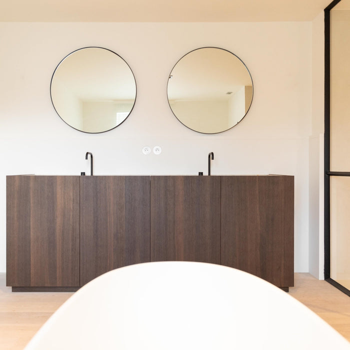 Atmooz Spiegel Ovaal Merope Brons - Wandspiegel Metaal