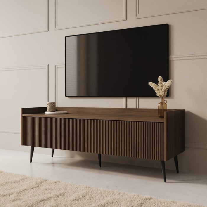 Meubella - Asty - TV-Meubel - Donker eiken - 121 cm