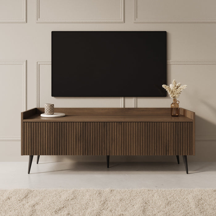 Meubella - Asty - TV-Meubel - Donker eiken - 121 cm