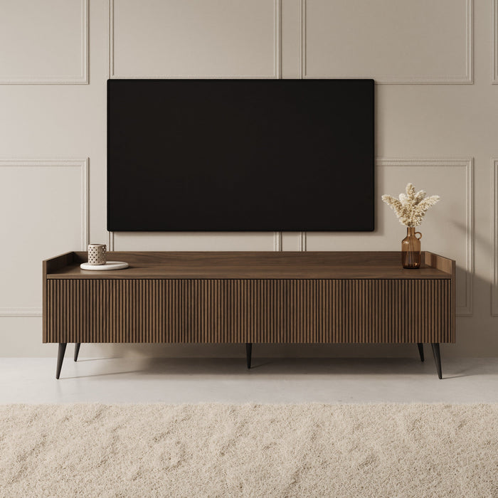 Meubella - Asty - TV-Meubel - Donker eiken - 150 cm