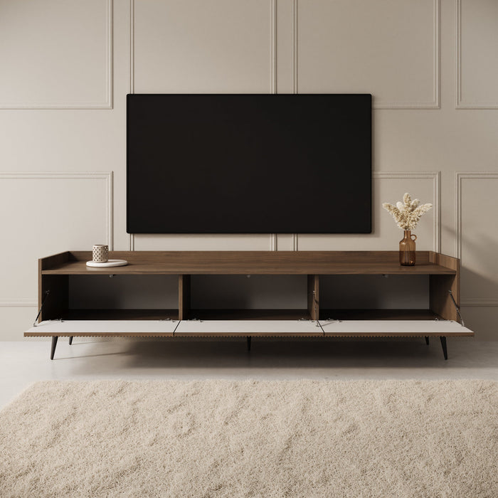 Meubella - Asty - TV-Meubel - Donker eiken - 180 cm