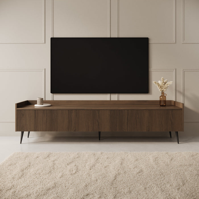 Meubella - Asty - TV-Meubel - Donker eiken - 180 cm