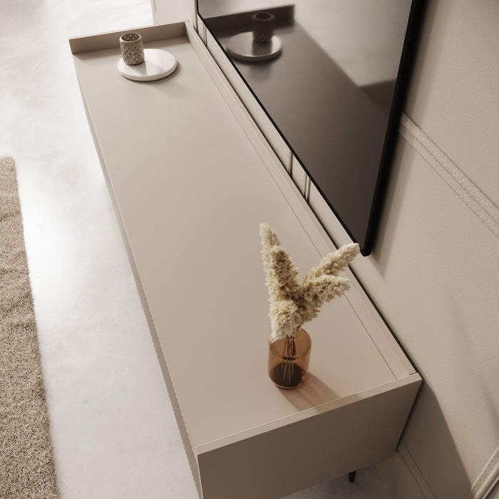 Meubella - Asty - TV-Meubel - Beige - 150 cm