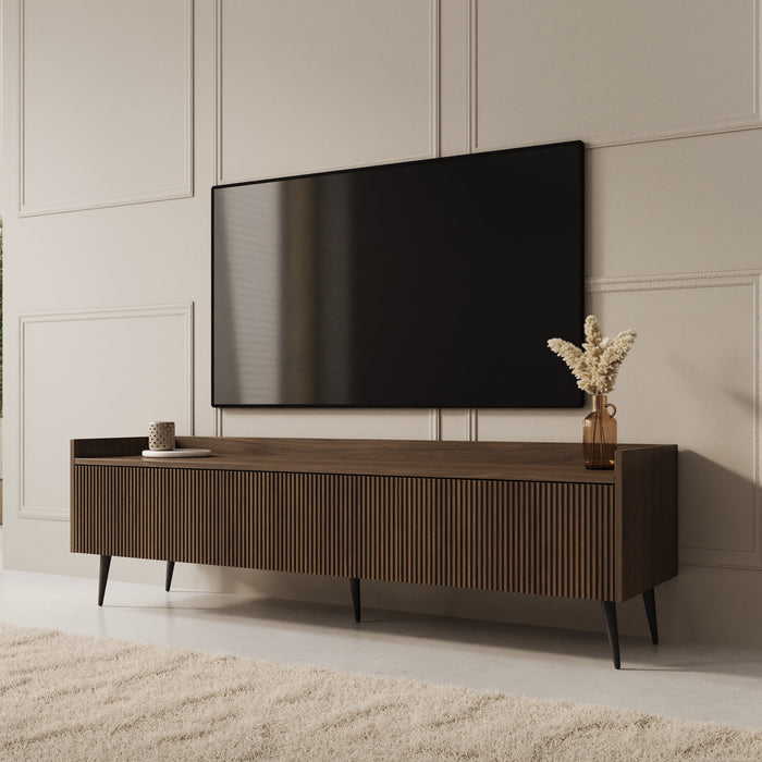 Meubella - Asty - TV-Meubel - Donker eiken - 150 cm