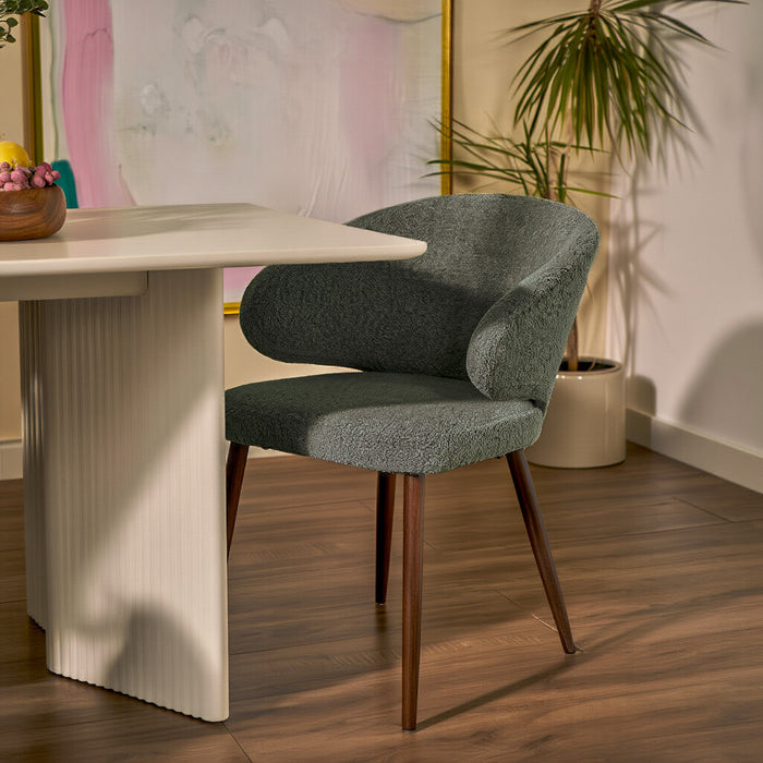 by fonQ Bask Eetkamerstoel - Groen