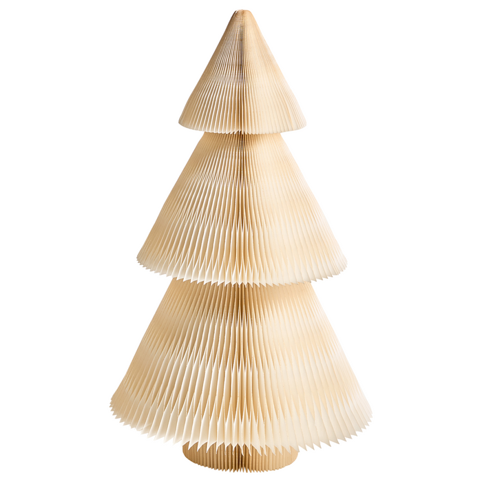 Beliani - VEFSNA - Set van 2 kerstfiguren - Beige - Papier