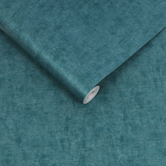 Graham & Brown Vliesbehang - Organdy Silk Teal