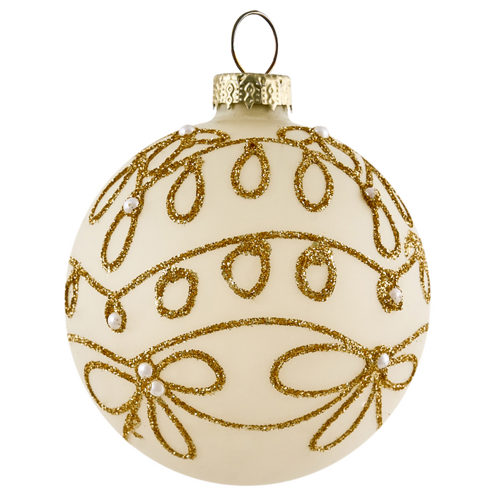 Beliani - FLICKER - Set van 70 kerstballen - Goud - Glas