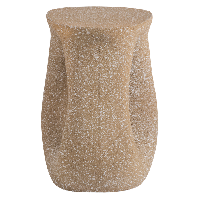 WOOOD Mason Bijzettafel Met Spikkels - Magnesium - Groen - 45x42x33