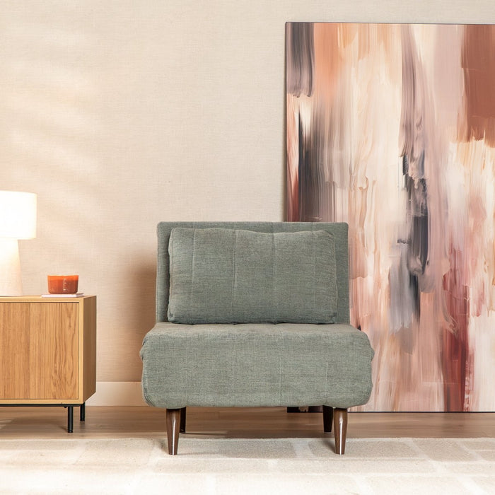 Bronx71 Slaapfauteuil Hanna gerecyclede stof groen