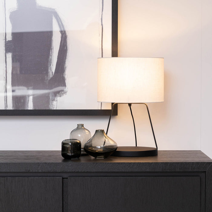 Atmooz Tafellamp Woonkamer Lee | 43cm Zwart