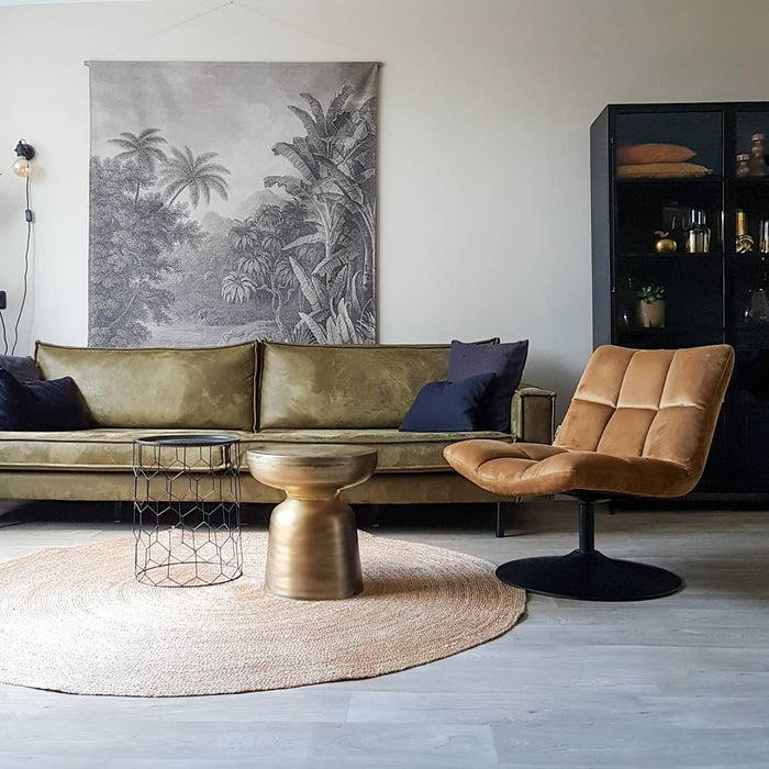 Mrcarpet Rond jute vloerkleed naturel 150cm