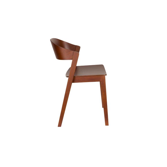 Housecraft Living Wooz Eetkamerstoelen Bruin donker - Set van 2