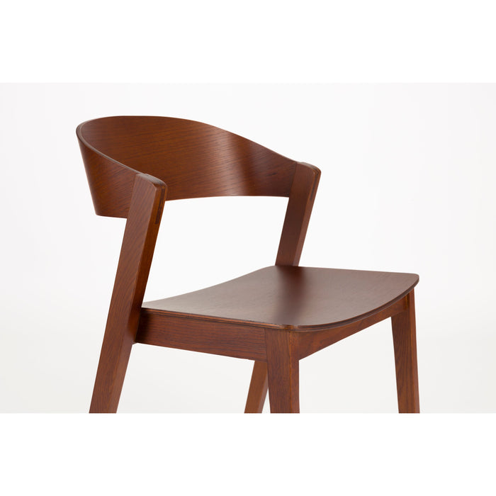 Housecraft Living Wooz Eetkamerstoelen Bruin donker - Set van 2