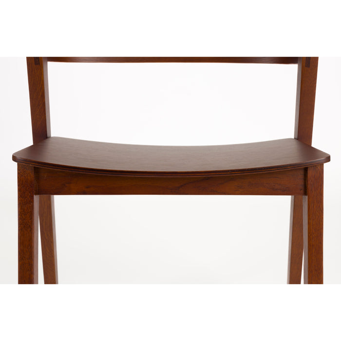 Housecraft Living Wooz Eetkamerstoelen Bruin donker - Set van 2