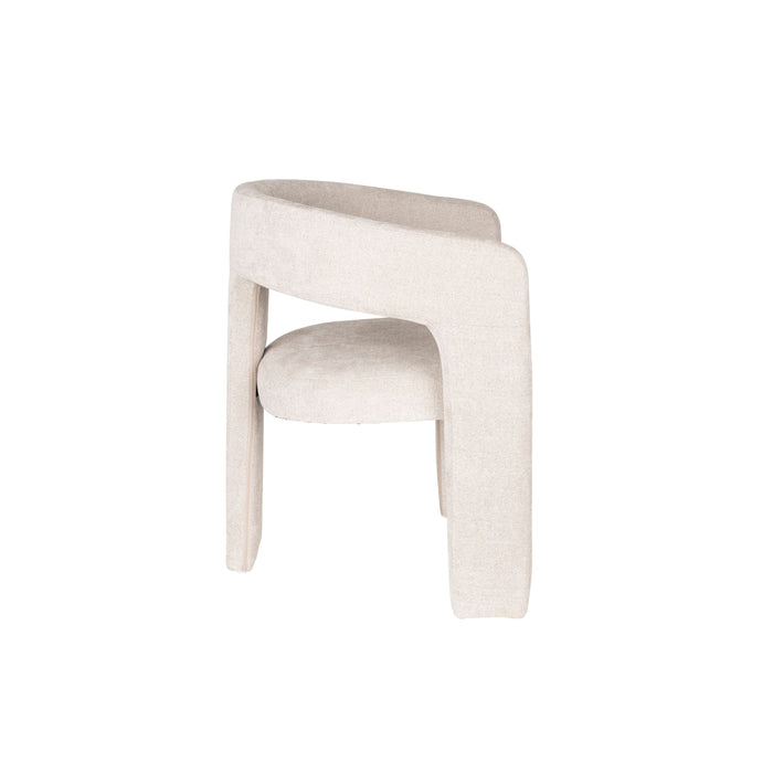 Housecraft Living Valentin Eetkamerstoel Beige - Set van 2