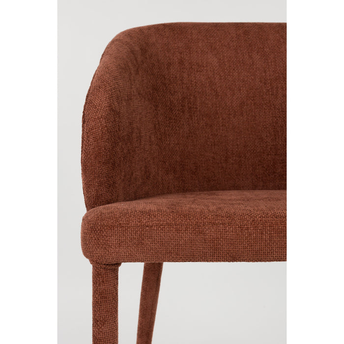 Housecraft Living Tamsin Eetkamerstoelen Oranje - Set van 2