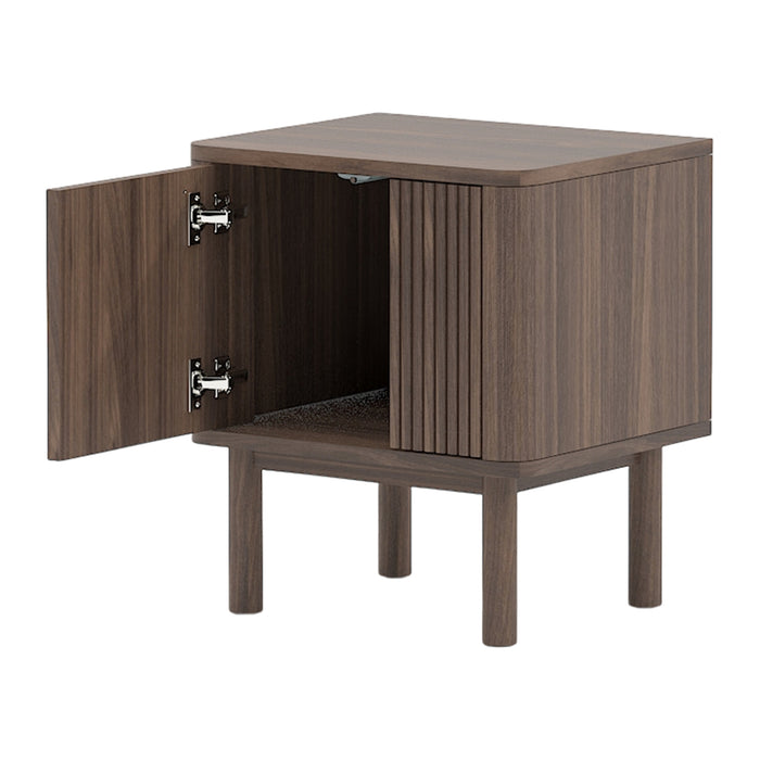 by fonQ Brux Nachtkastje - Walnoot