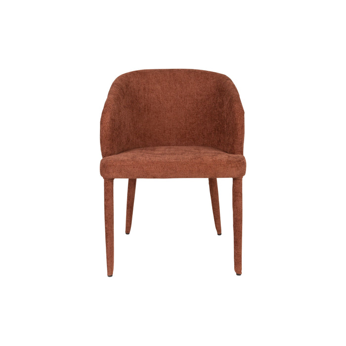 Housecraft Living Tamsin Eetkamerstoelen Oranje - Set van 2