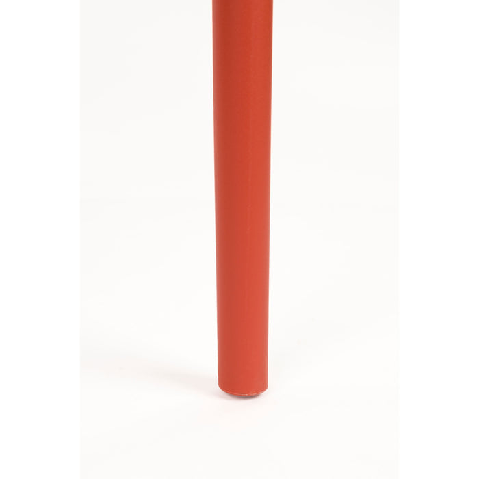 Housecraft Living Mante Tuinstoelen Terra| Rood - Set van 4