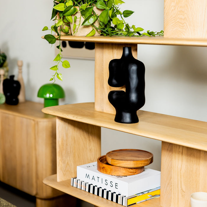 Wandkast Pindo Hout - Eiken|Hout - Naturel