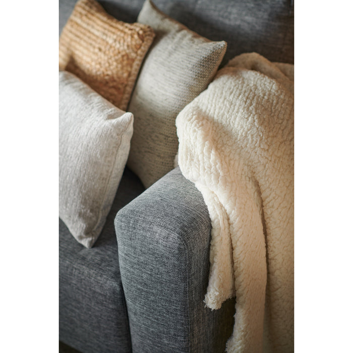 Unique Living | Teddy plaid 150x200cm dove white