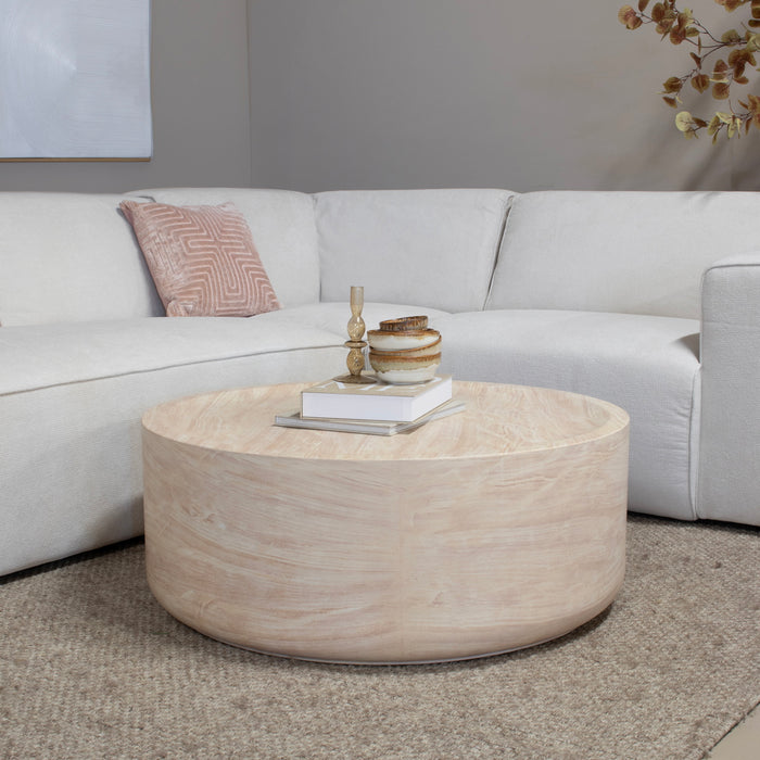 DÉJA Living - Salontafel Travertin - 90x90x35cm - Dale