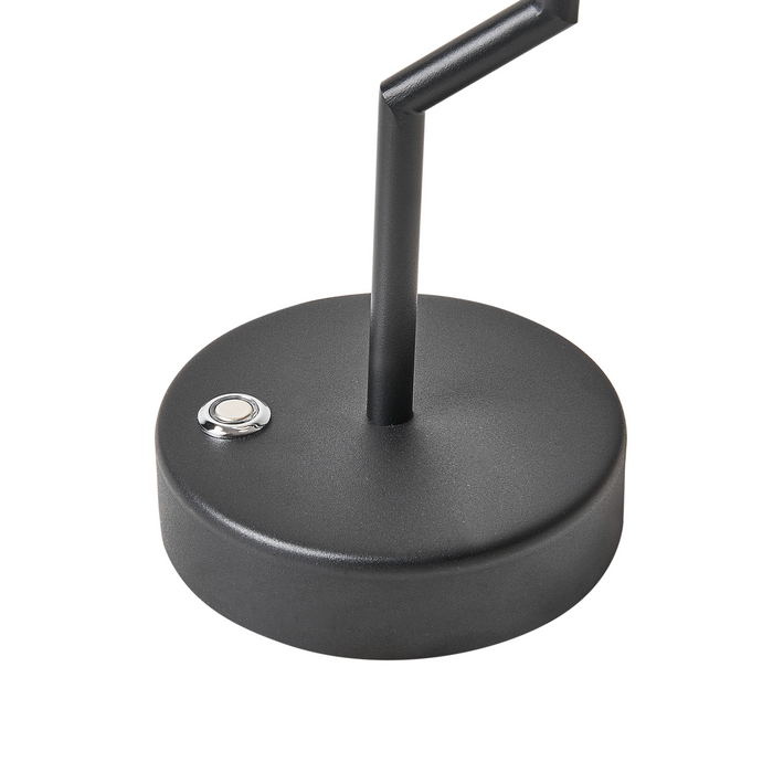 Beliani - ALVIELA - Tafellamp - Zwart - Aluminium|IJzer